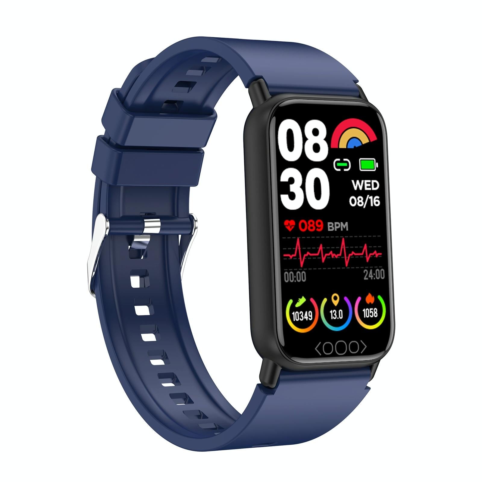 Smart Health Monitoring Watch With Colour Screen - Beige 4