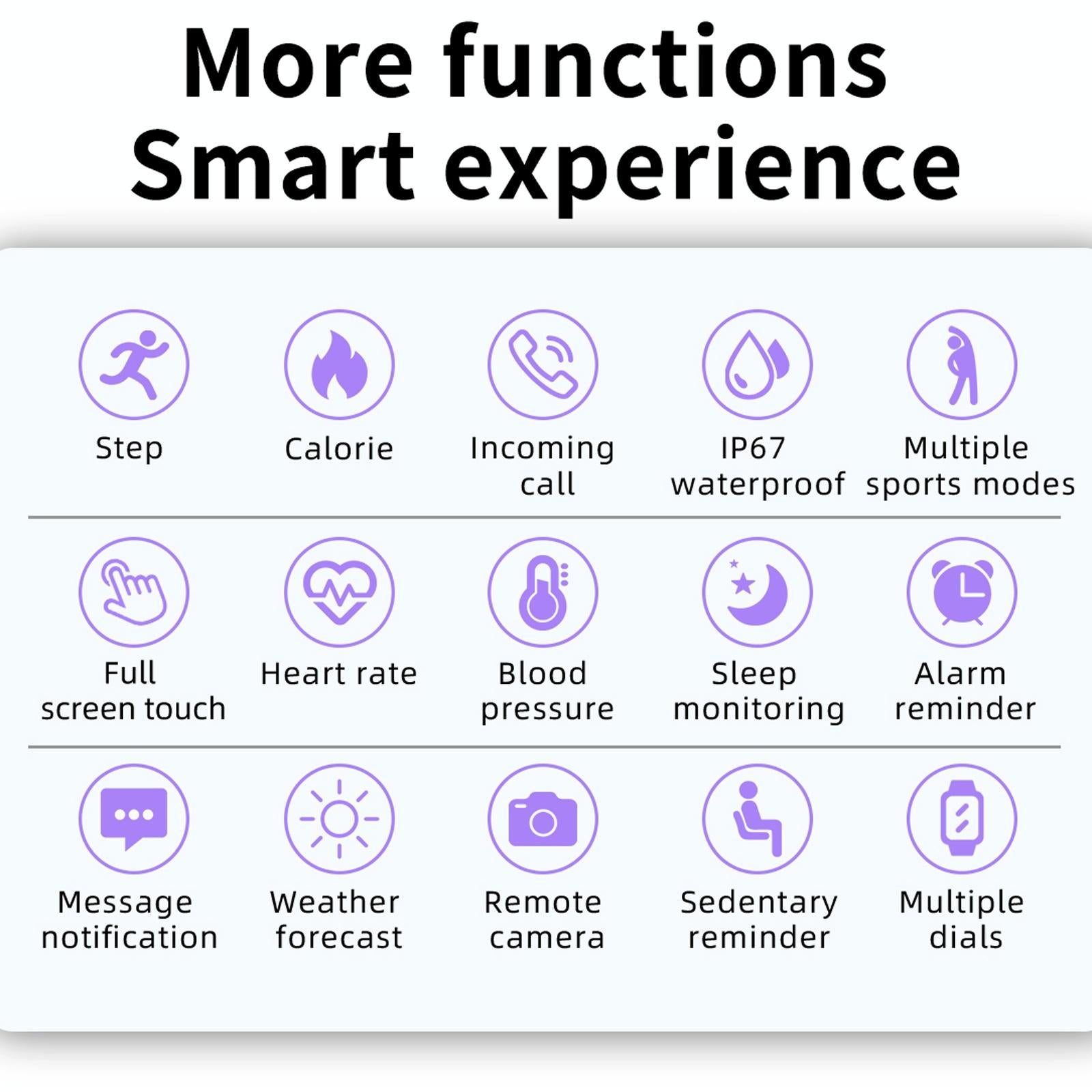 1.28 Inch Touch Screen Ip67 Waterproof Smart Watch Support Blood Pressure Monitoring / Sleep Monitoring / Heart Rate Monitoring - Rose Gold 12