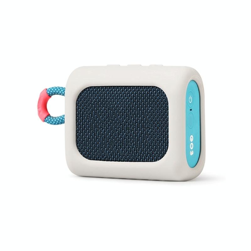 Protective Silicone Case for Jbl Go3 Speaker - Dust-proof and Anti-fall - Blue 8
