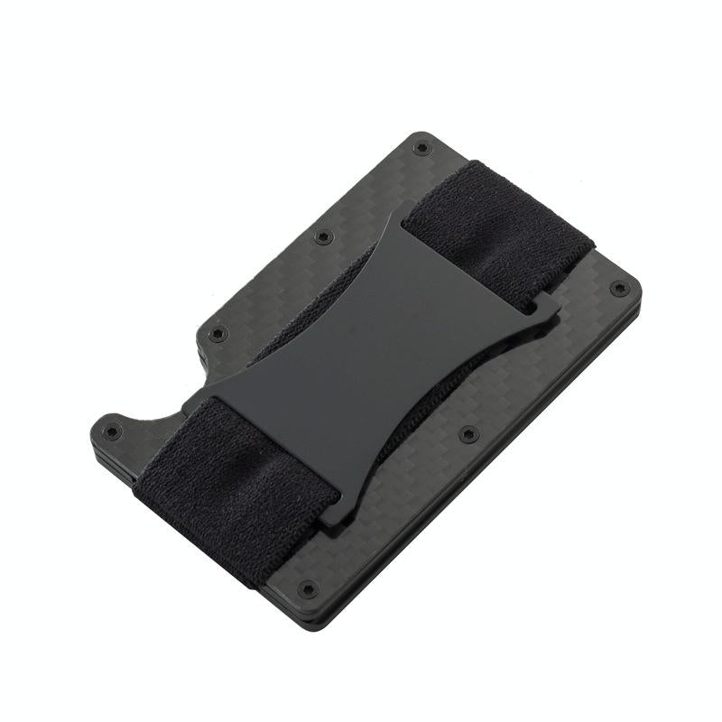 Carbon Fiber Rfid Card Holder - Secure & Stylish - Silver 11