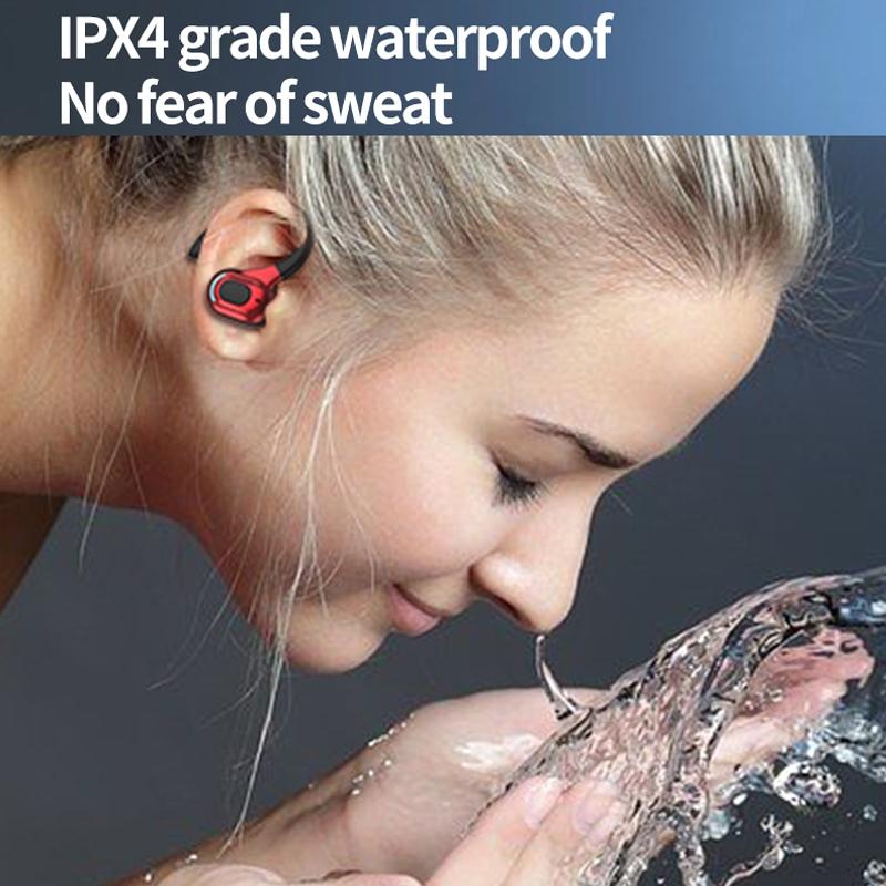 Wireless Bluetooth Earphones with Charging Case - F8 - Green Single Ear 9