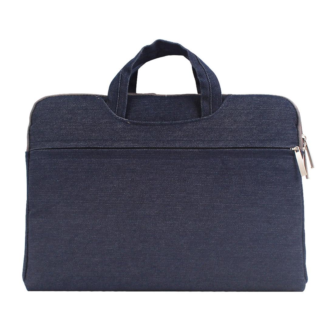 Portable 11.6 Laptop Bag - Dark Blue Handheld 4