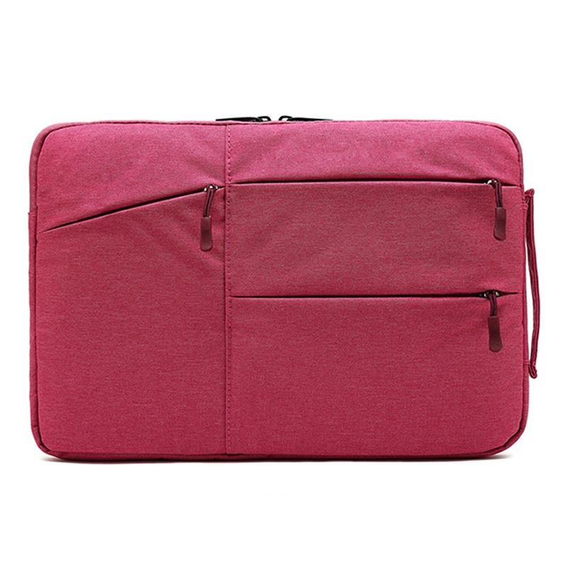 11.6 Inch Business Laptop Liner Bag - Polyester Zipper Closure - Dark Gray 13