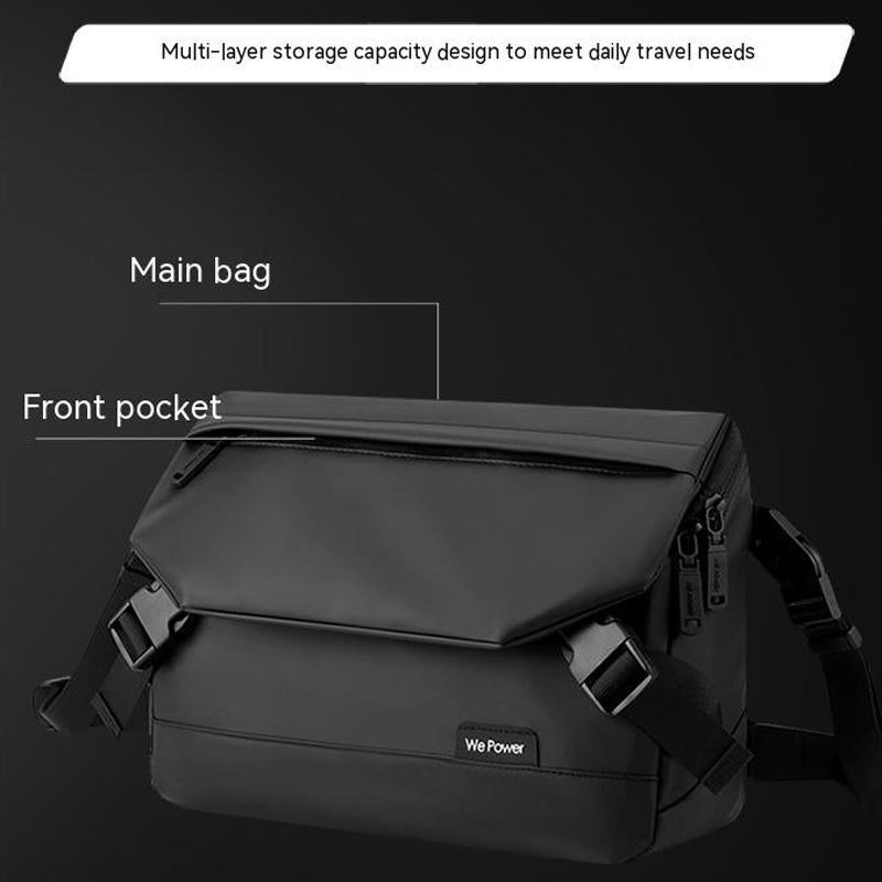 Simple Men Casual Holding Messenger Bags - Army Green 4