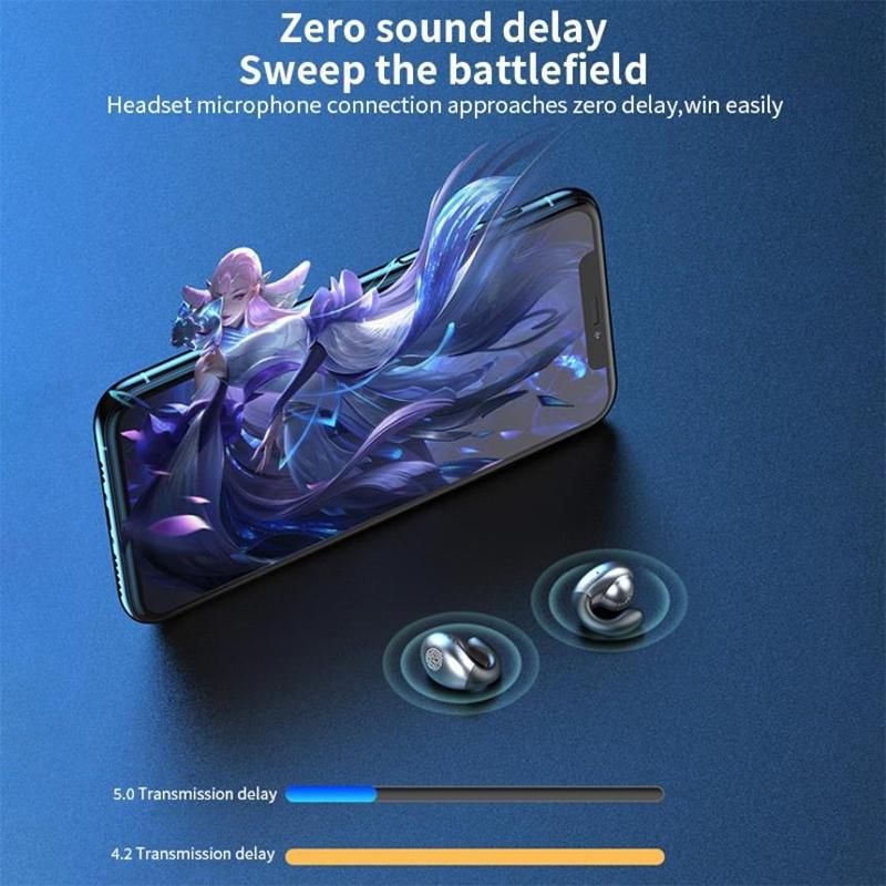 Wireless Bone Conduction Earphones with Noise Reduction - Skin Colour 4