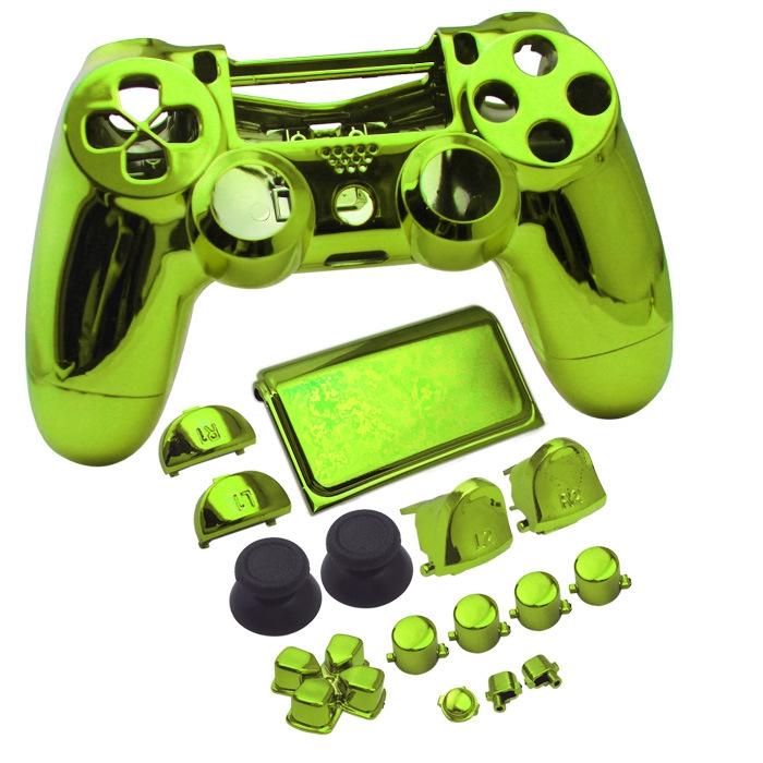 Ps4 Slim Protective Case - Electroplated - Green 6
