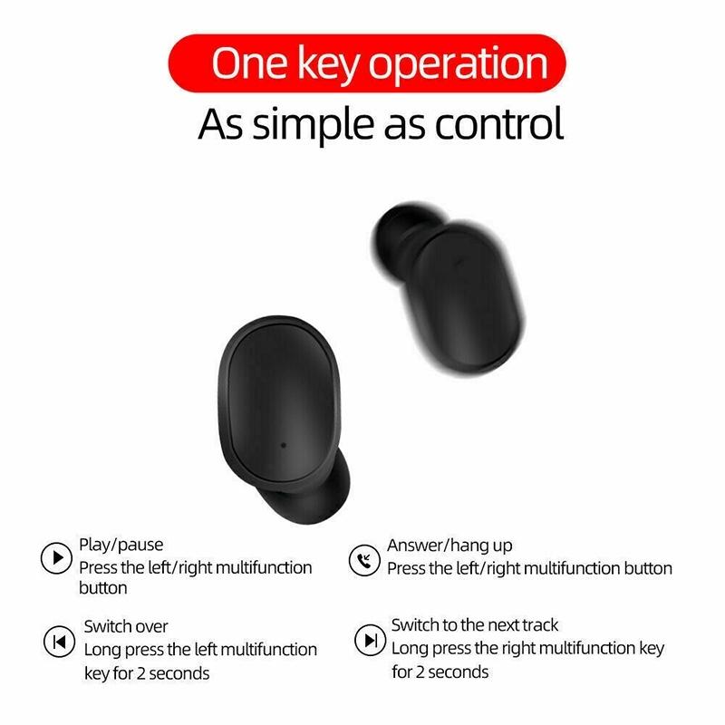 Wireless Bluetooth Earphones with E6s Led Display - Tws - Green 7
