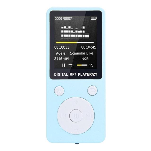 Portable Mp4 Music Player With Fm Radio & Recording Black - White No Memory 13