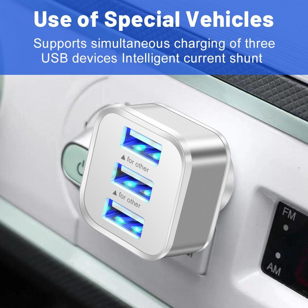 3-Port Usb 2.0 Hub Expander - Blue 6