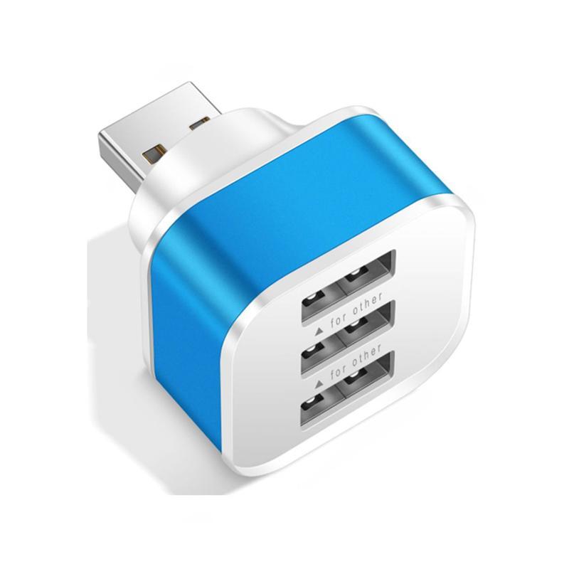 3-Port Usb 2.0 Hub Expander - Blue 10