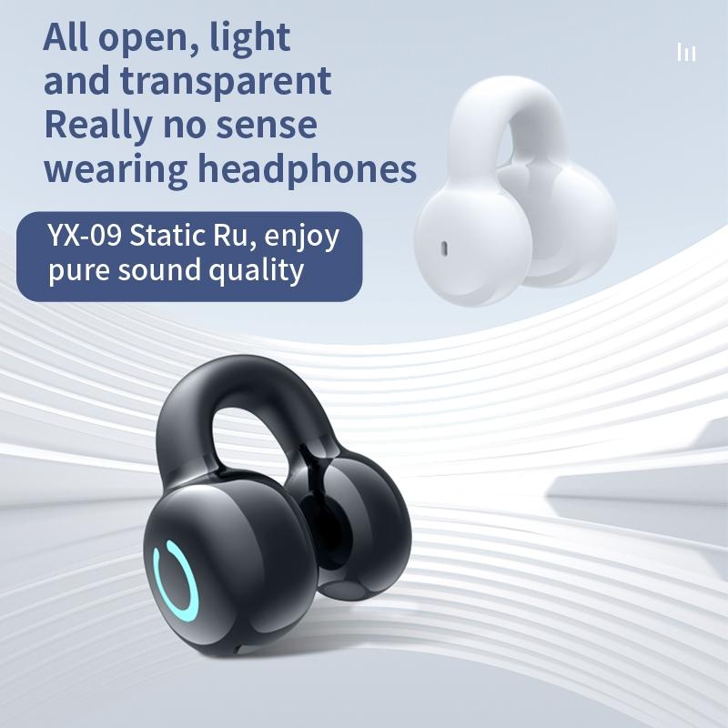 Wireless Bone Conduction Earphone - Single Ear Clamp Design - Skin Colour 10