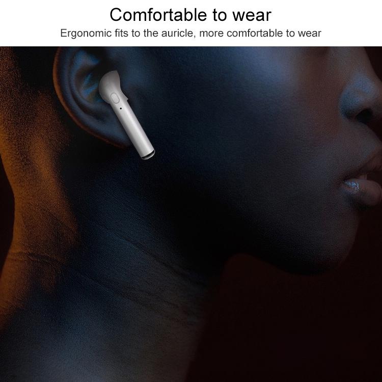 Wireless Bluetooth Tws Earphones with Charging Bin - I7s Binaural Plating - Pink 10