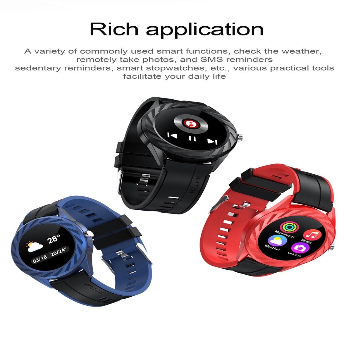 Smart Watch With Bluetooth Call And Health Monitoring - Ip67 Waterproof - Gray 7