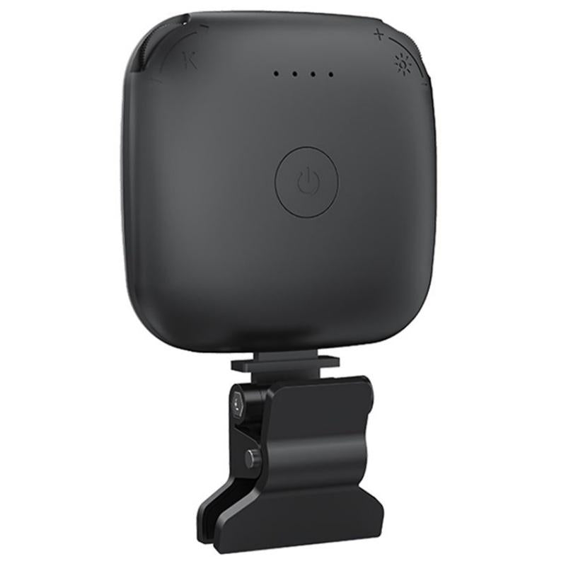 Portable Mini Clip-on Led Fill Light for Video Conferencing and Live Streaming - White