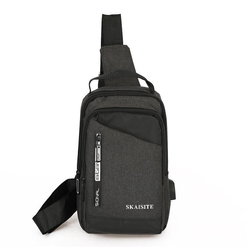 Men Crossbody Bag For Outdoor Sports Leisure - 2-Grey 14