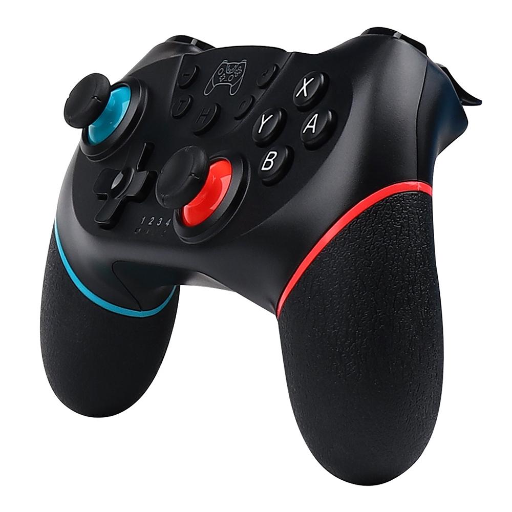 Macro Wireless Pro Controller with Wake-up Function - Black Red Blue 9