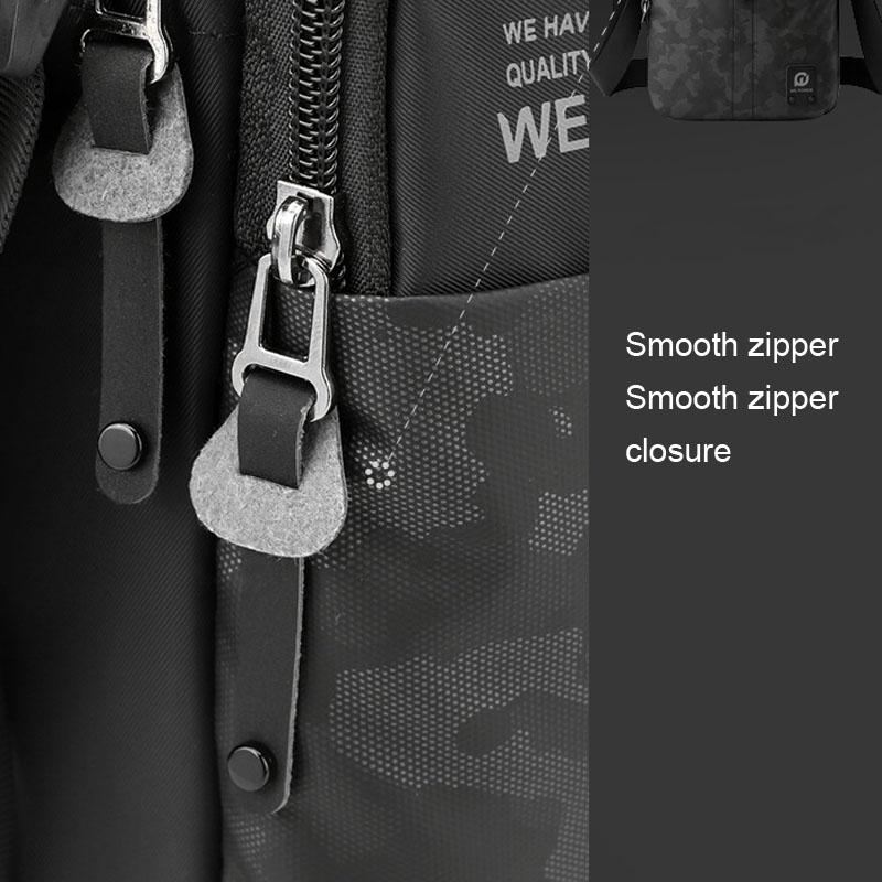 Outdoor Sport Messenger Bag Street Casual Design - Army Green 9