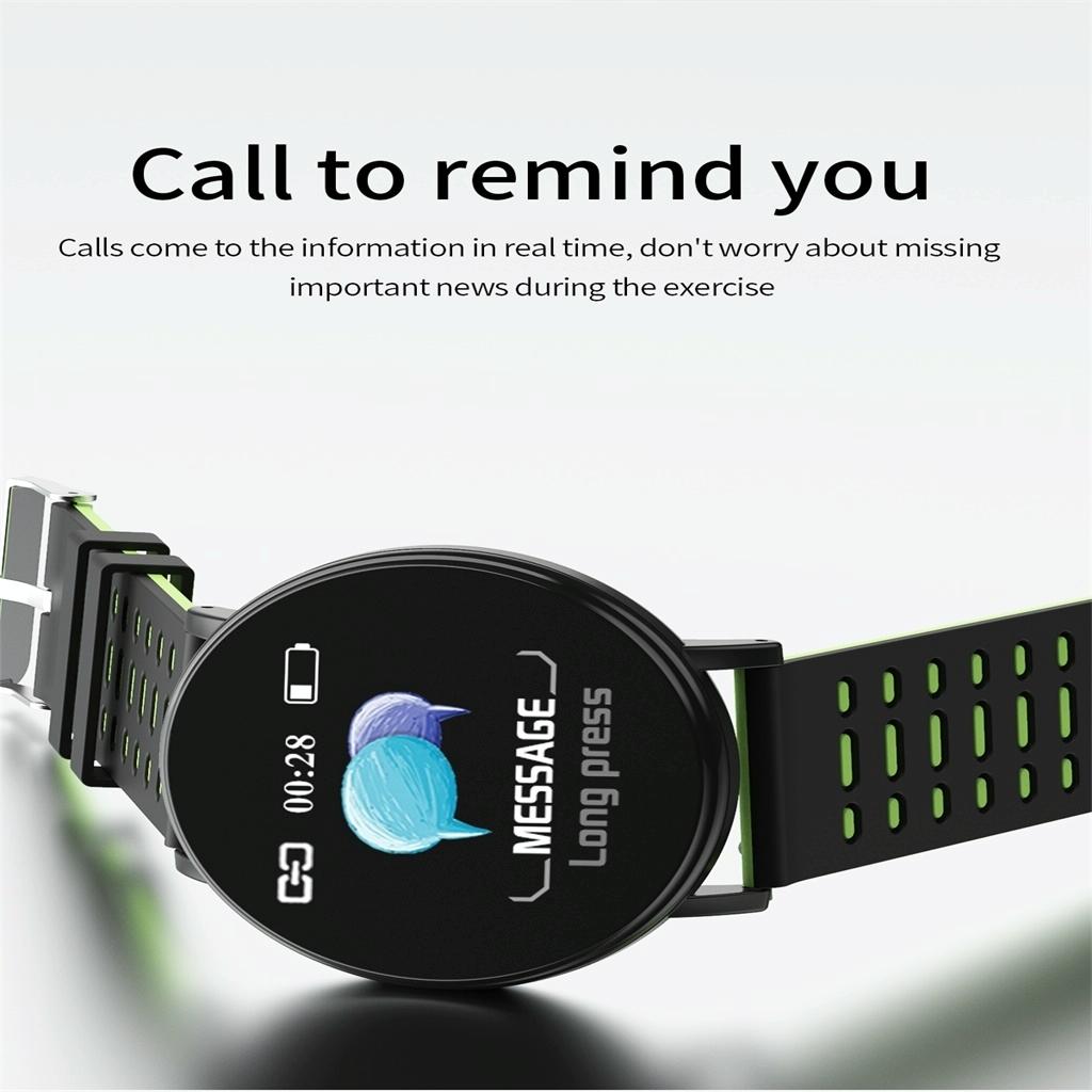 Smart Watch With Call Reminder And Health Monitoring - Red 15