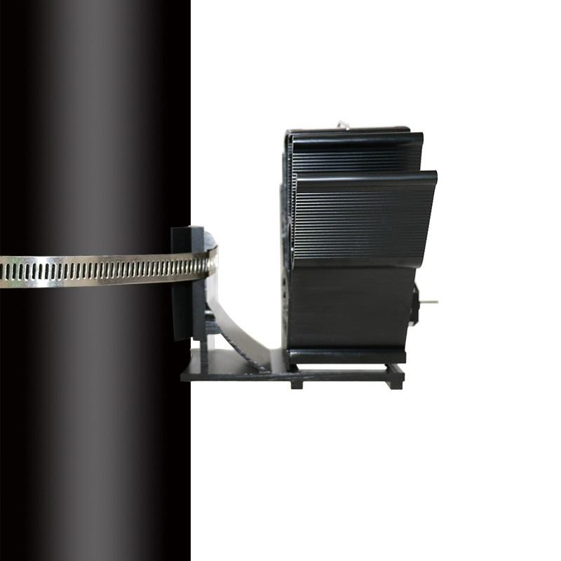 Thermodynamic Wall Mounted Fireplace Fan - no Magnets - Gray 4
