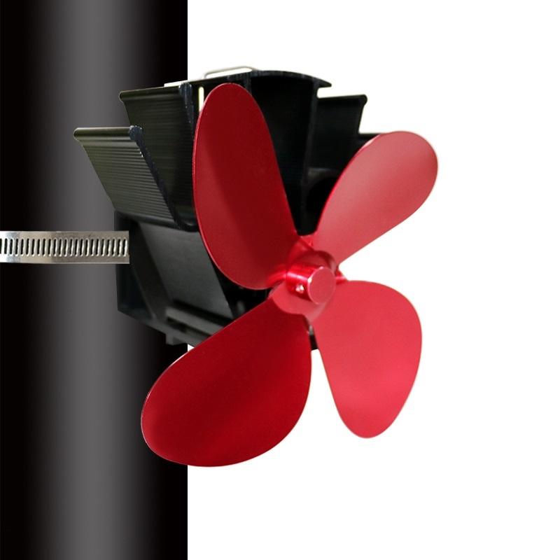 Thermodynamic Wall Mounted Fireplace Fan - no Magnets - Gray 8