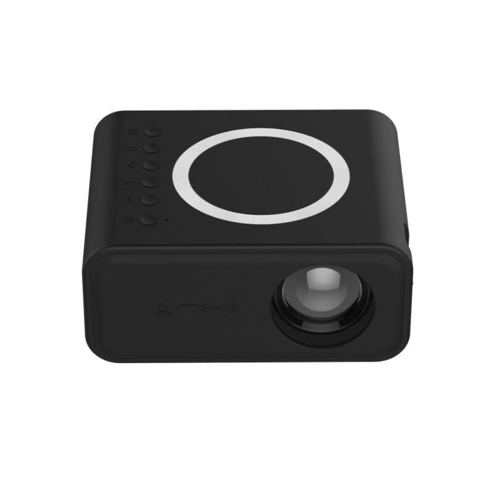 Portable Mini Projector For Home Use - Compatible With Mobile Devices - White 8