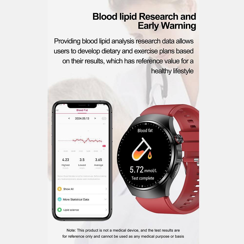 1.39 Inch Ip67 Waterproof Sports Health Monitoring Smart Bluetooth Calling Watch - Brown Leather 6