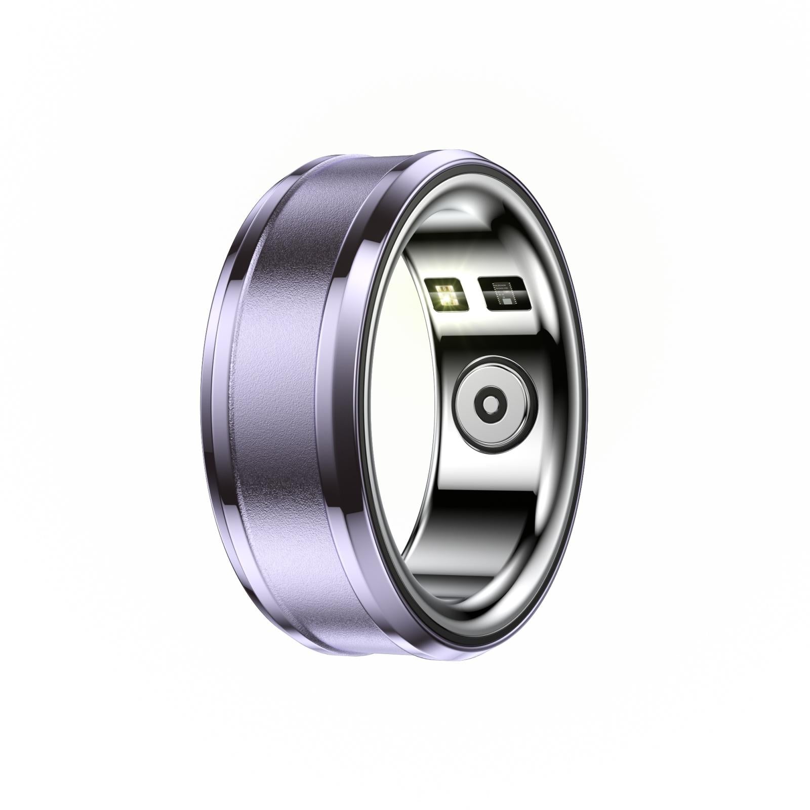 Smart Ring With Heart Rate Blood Oxygen & Sleep Monitoring - Size 18 - White 11