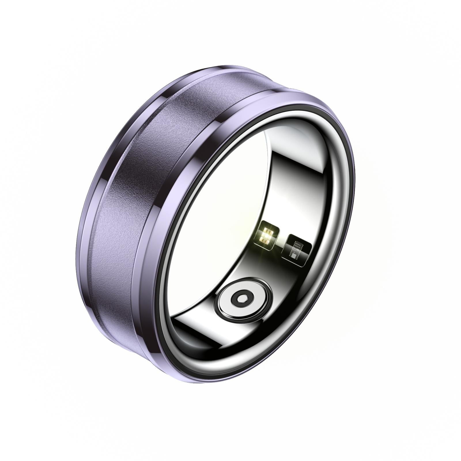 Smart Ring With Heart Rate Blood Oxygen & Sleep Monitoring - Size 18 - White 13