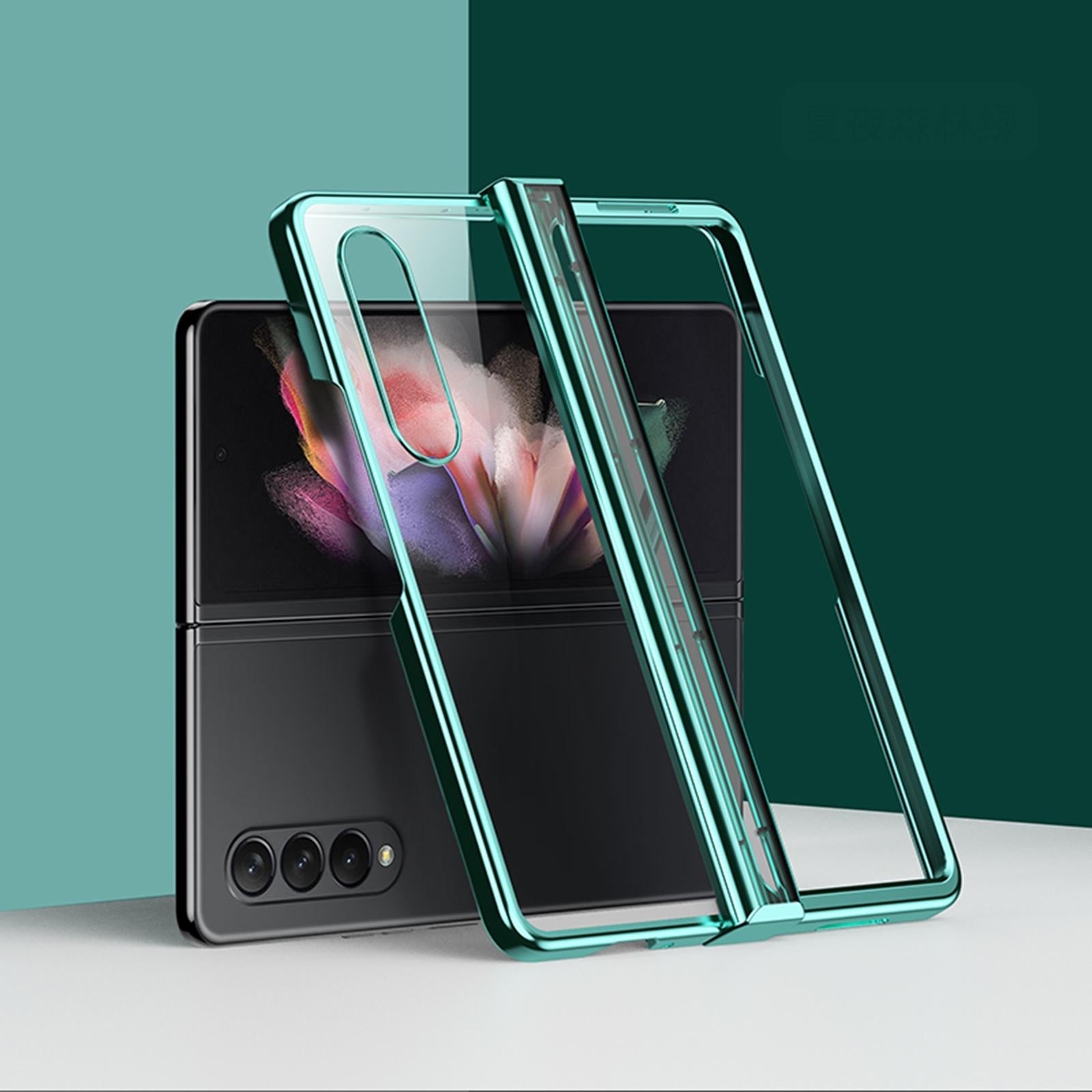 For Samsung Galaxy Z Fold4 5G Shockproof Pc Case - Full Coverage - Black 13
