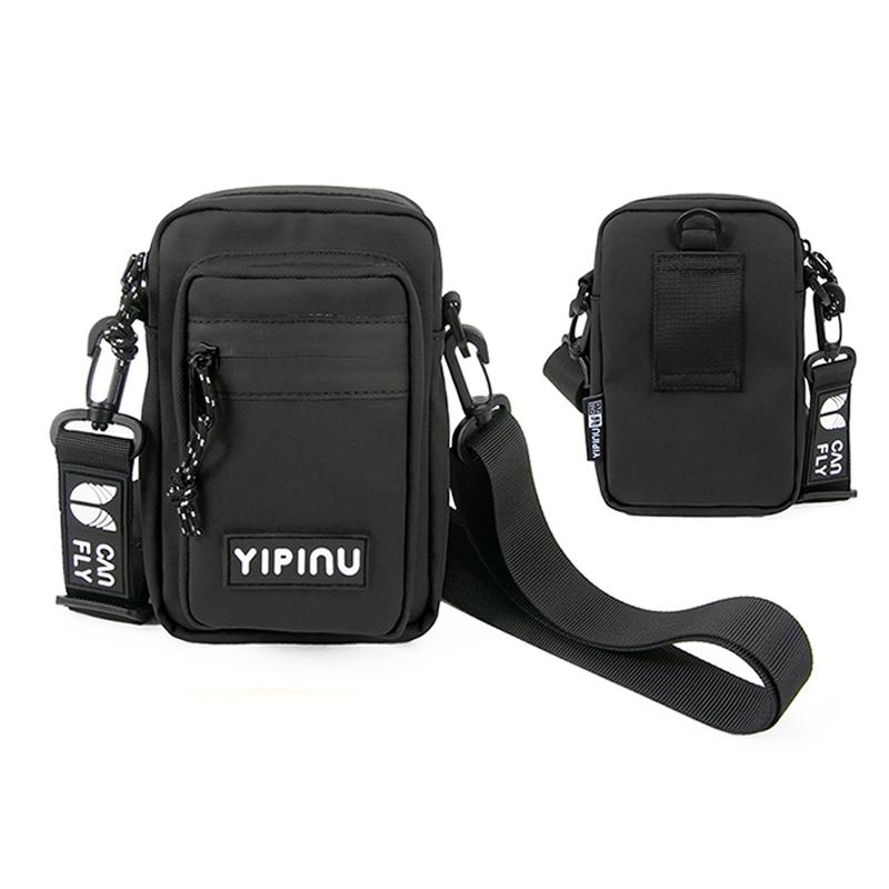 Stylish Single Shoulder Phone Bag For Students - White 3