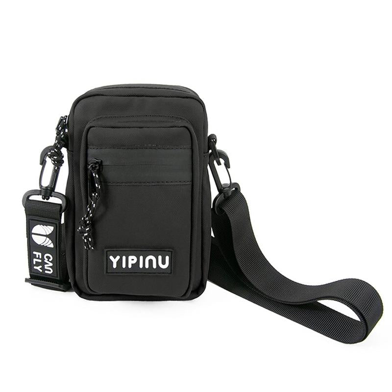 Stylish Single Shoulder Phone Bag For Students - White 14