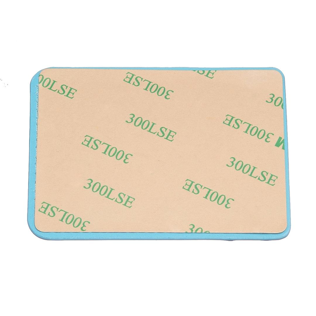 R20 Texture Card Bag Back Sticker For Mobile Phones - Blue 10