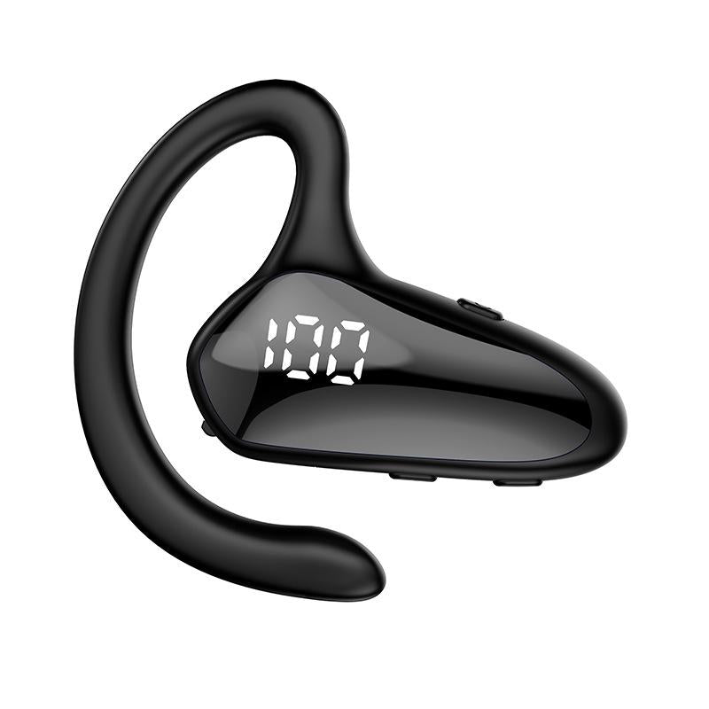Digital Display Hanging Ear Bone Conduction Bluetooth Headset - Yx02 - Pink 11