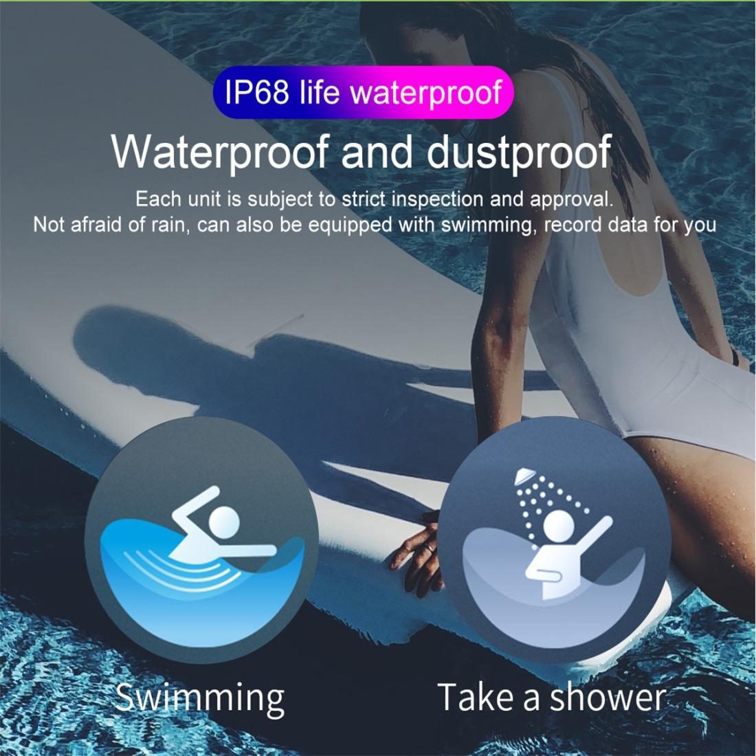 Waterproof Smart Watch With Heart Rate And Sleep Monitoring - Purple 4