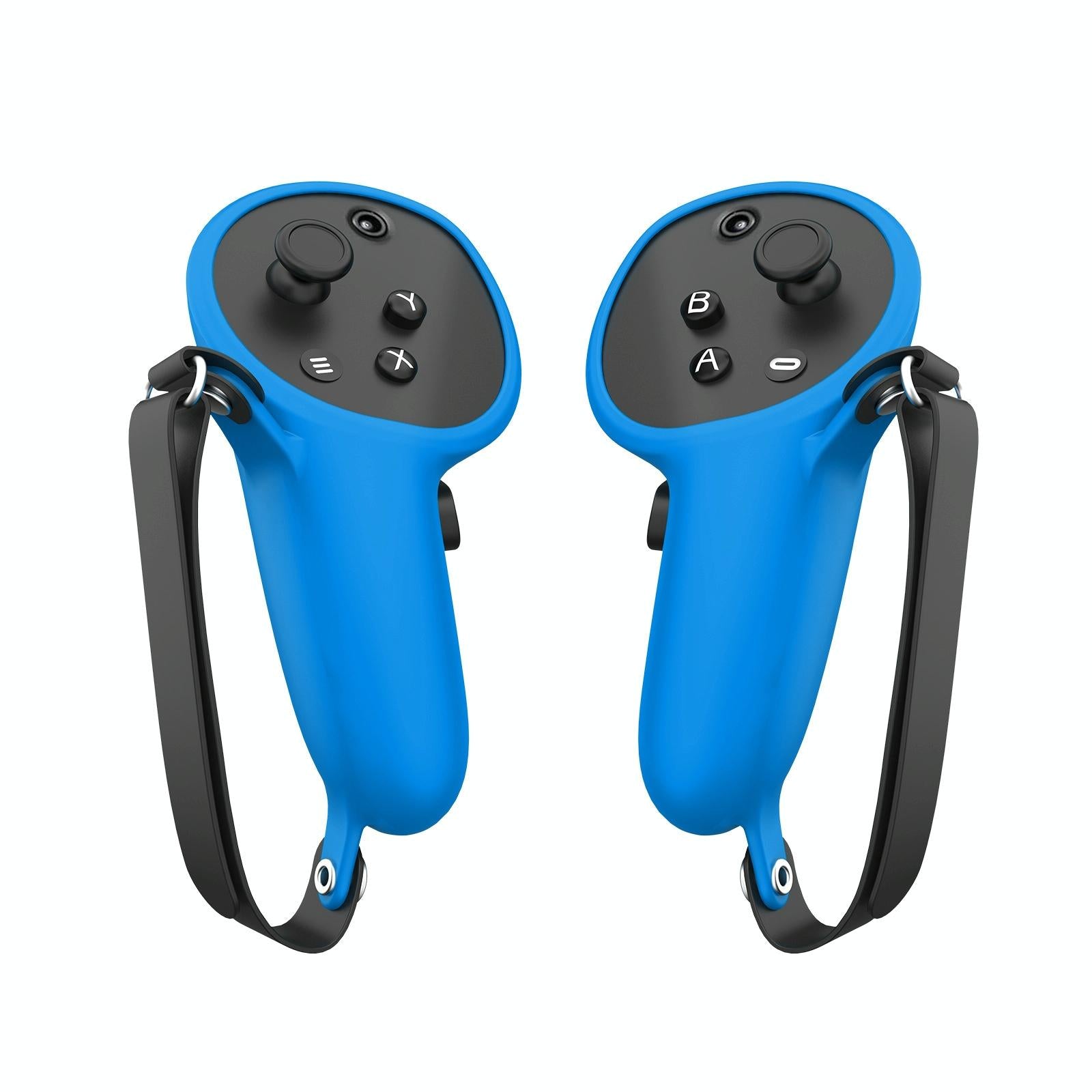 Pair of Silicone Vr Handle Cases for Meta Quest Pro - Blue 10