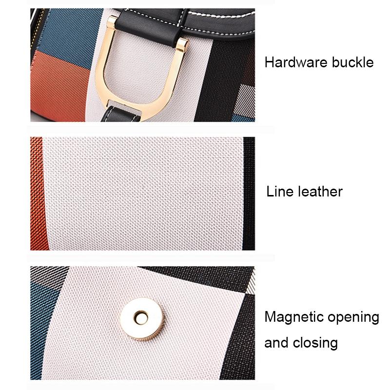 Stylish Ladies Leather Backpack - Soft Pu Material - Soil Yellow 6