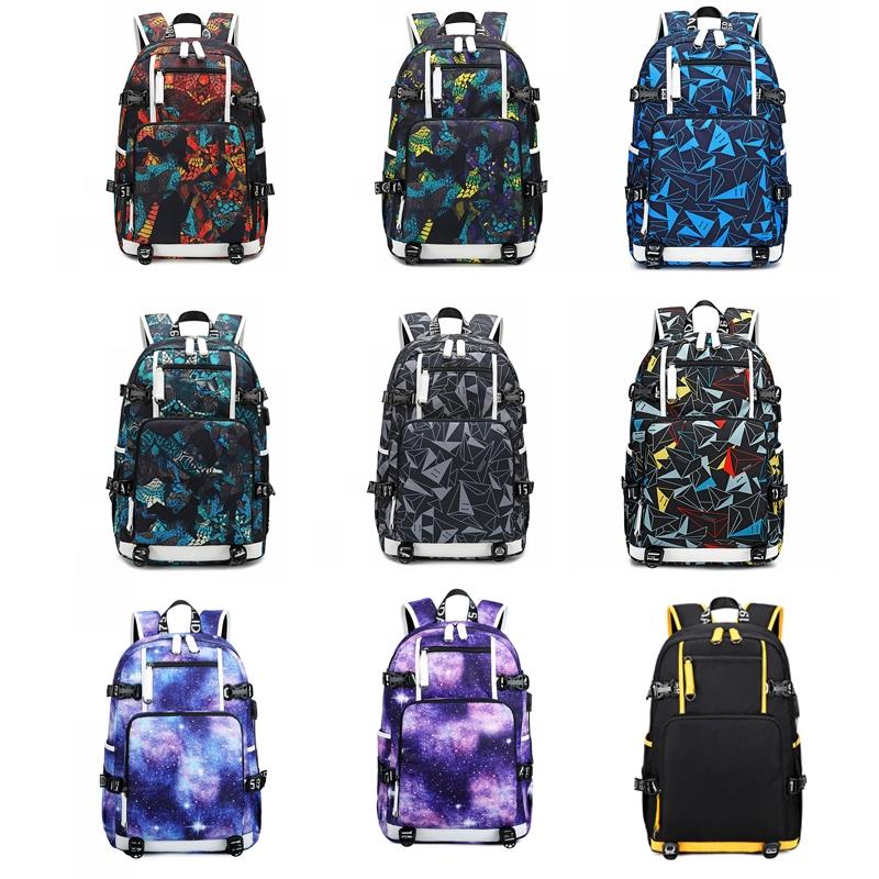 Student Thermal Backpack - Lightweight & Durable - Printed Gray 3