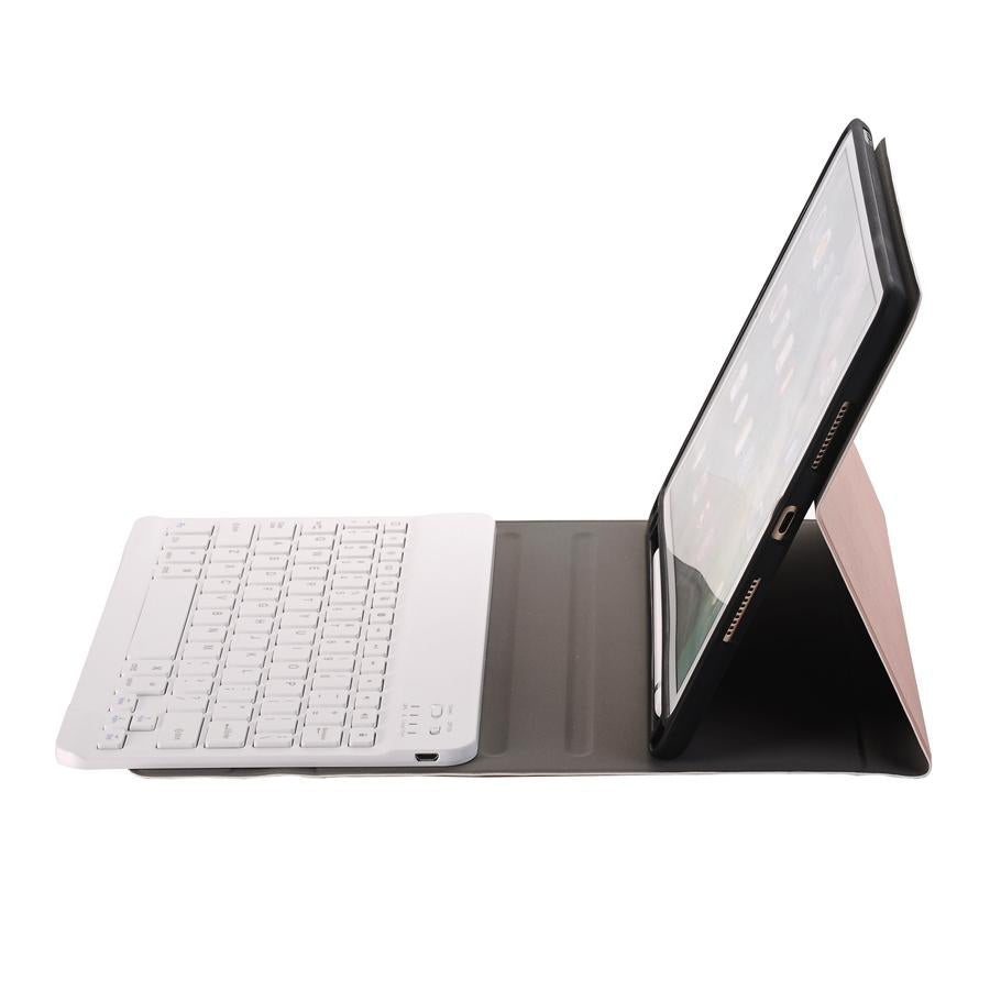 Bluetooth Keyboard Leather Tablet Case For Ipad Air 3 / Pro 10.5 / 10.2 - Detachable - Gold 8