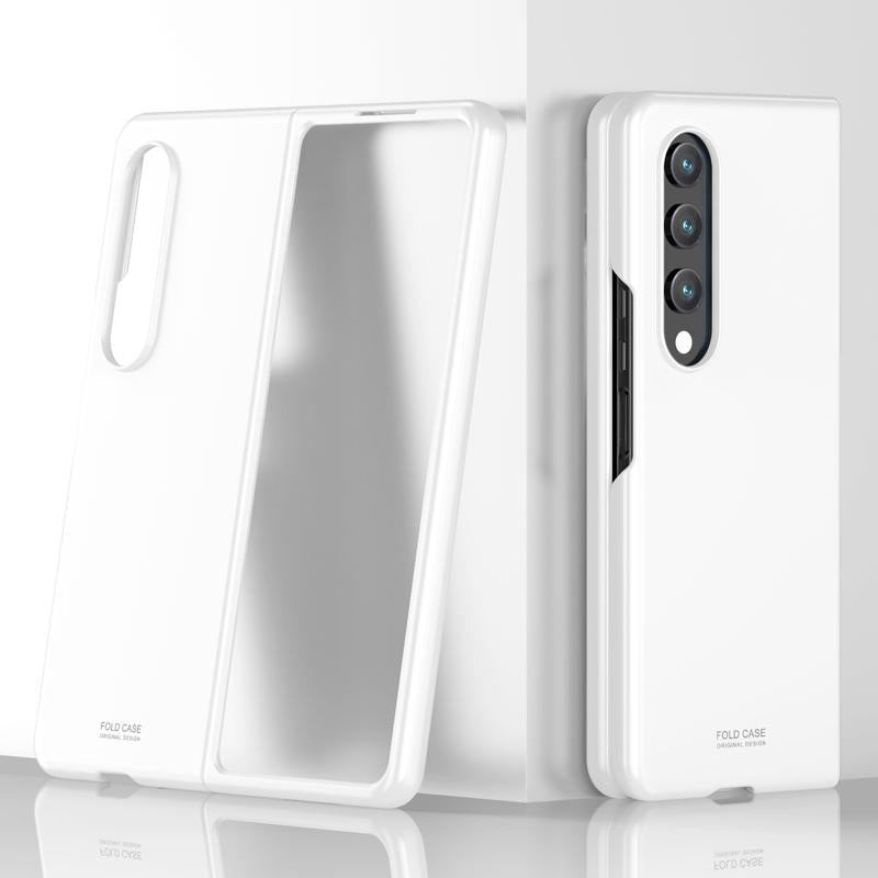 For Samsung Galaxy Z Fold4 5G Shockproof Skin - Breathable & Protective - White 11