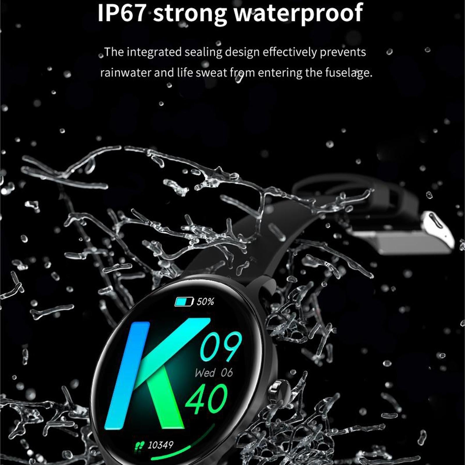 1.39 Inch Bt5.2 Smart Sport Watch Support Bluetooth Call / Sleep / Blood Oxygen / Temperature / Heart Rate / Blood Pressure Health Monitor - Black 12