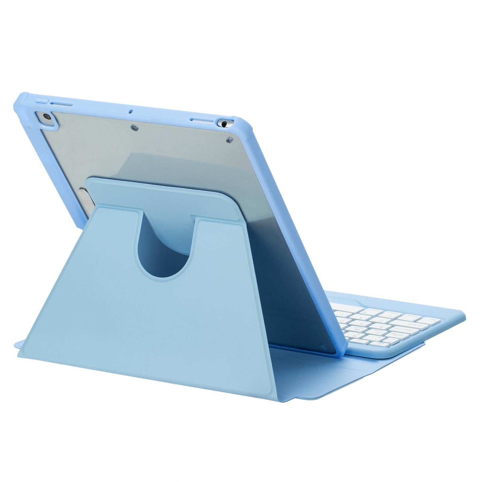 360 Rotation Bluetooth Keyboard Leather Case For Ipad 10.9 2022 - Green 6