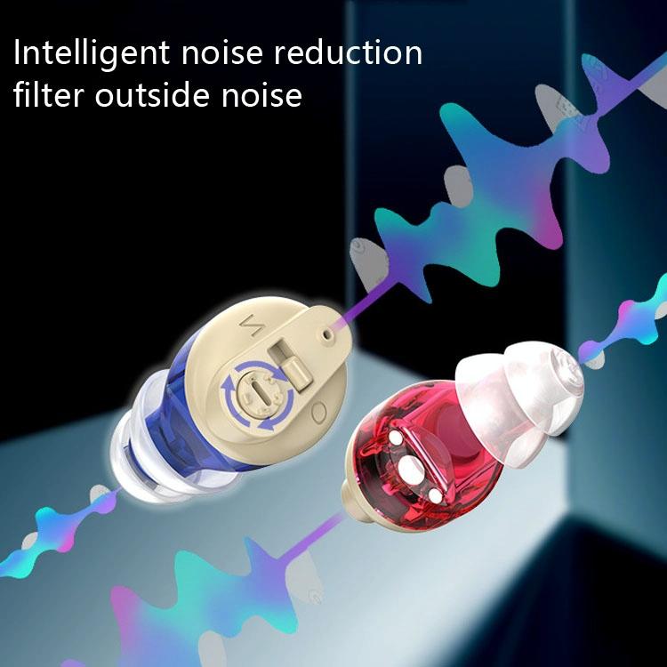 Portable Voice Amplifier For Seniors Black - Skin Colour Double Machine + White Charging Bin 7