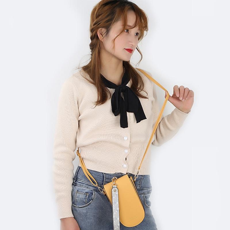 Multi Card Clutch For Women Mobile Phone - Black 8