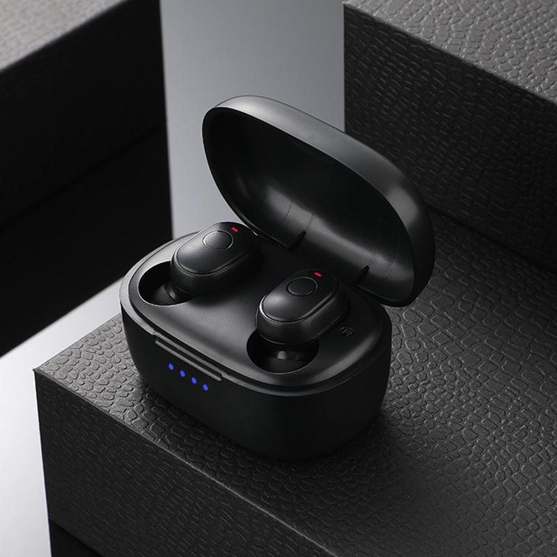 Waterproof Mini Touch-control Bluetooth Earphones with Noise Cancelling - Blue 3