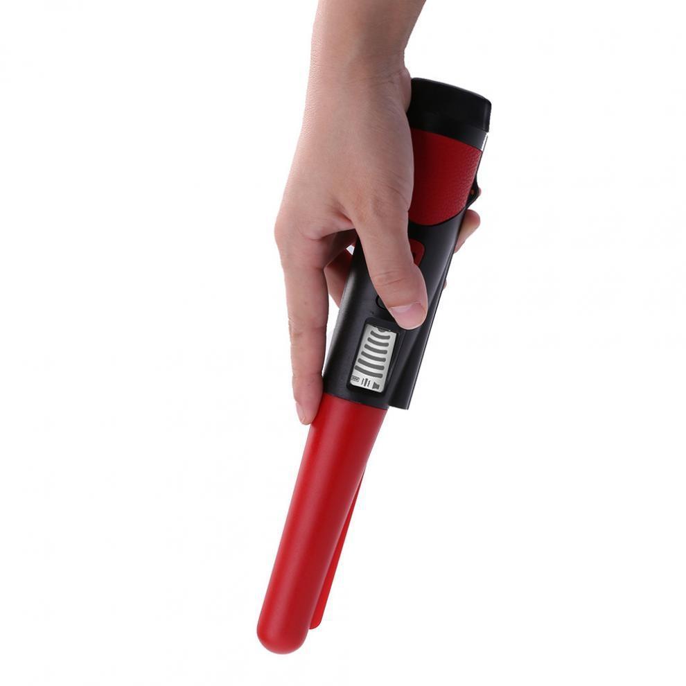 Lcd Display Gold Treasure Hunter with Flashlight - Handheld Metal Detector Black - Orange 8