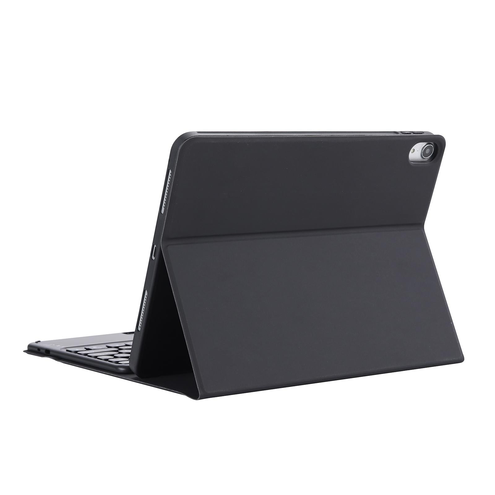 Detachable Bluetooth Keyboard Leather Case For Ipad Air 4 / 5 With Touch Control And Skin Feel Texture - Light Green 10