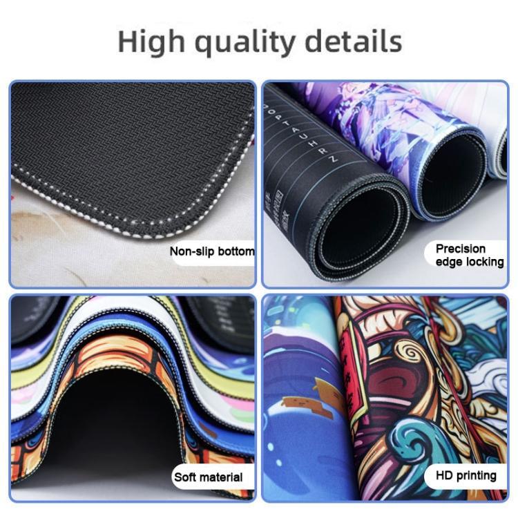 Abstract Gaming Desk Mat 300 X 600 X 2Mm - Abstract Fluid 15 - 300X600X2Mm 5