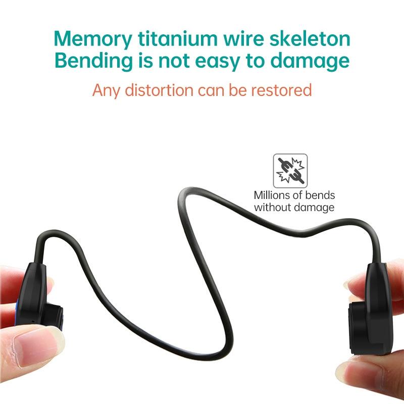 Waterproof K3 Bone Conduction Bluetooth Headphones - 16gb Ram - Gray 5