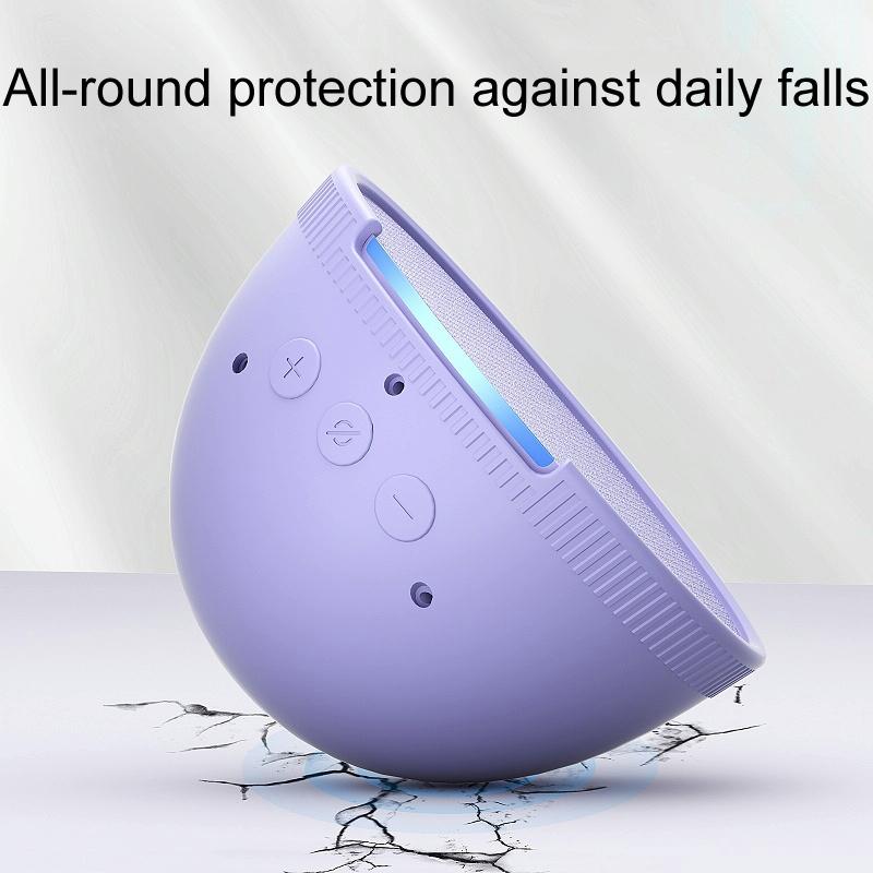 Protective Cover for Amazon Echo Pop Smart Speaker - Drop-proof and All-inclusive - White 5
