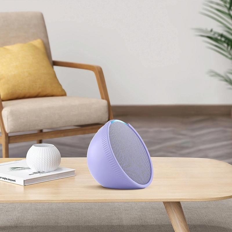 Protective Cover for Amazon Echo Pop Smart Speaker - Drop-proof and All-inclusive - White 8
